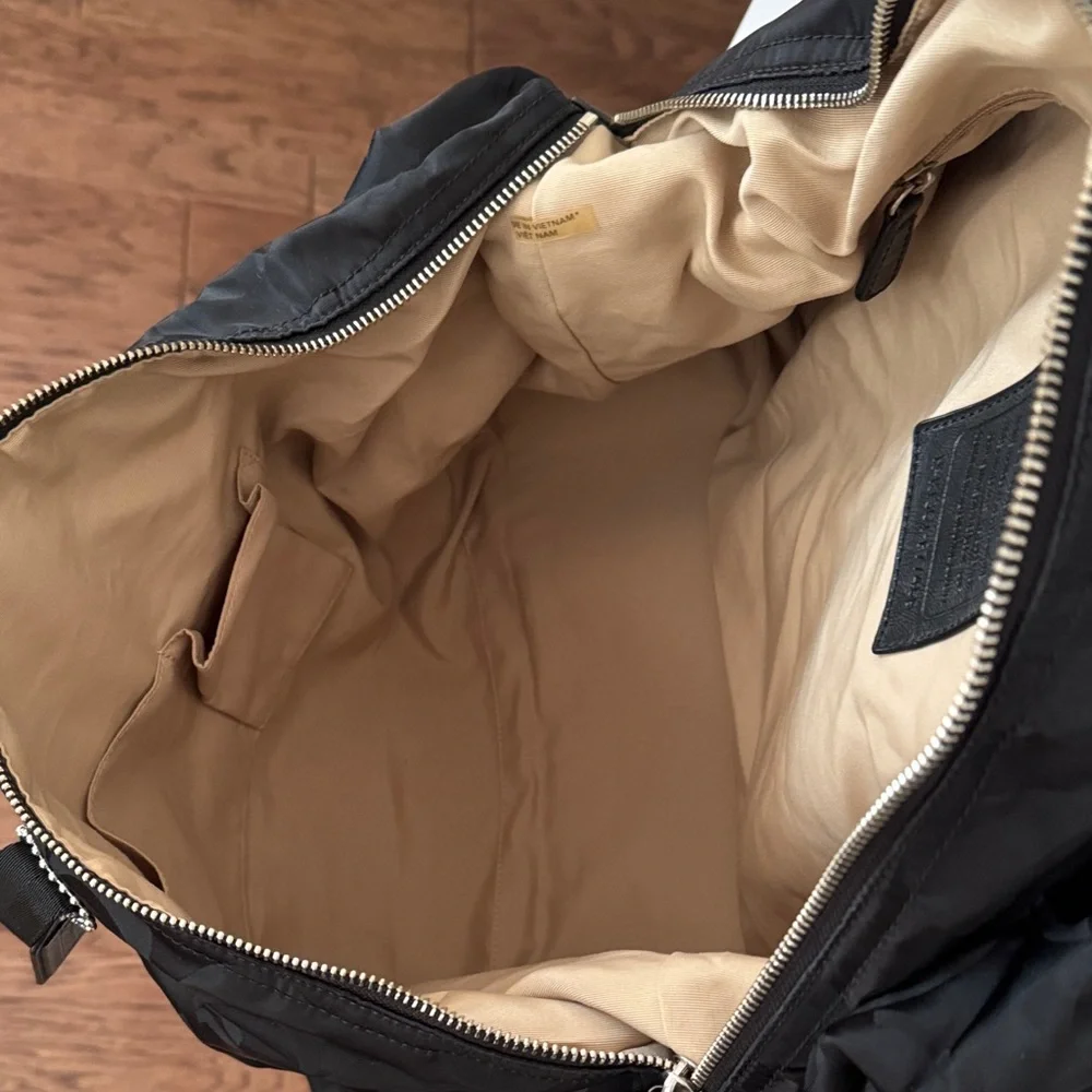 Coach Black Travel Weekender Bag - Picture 7 of 8